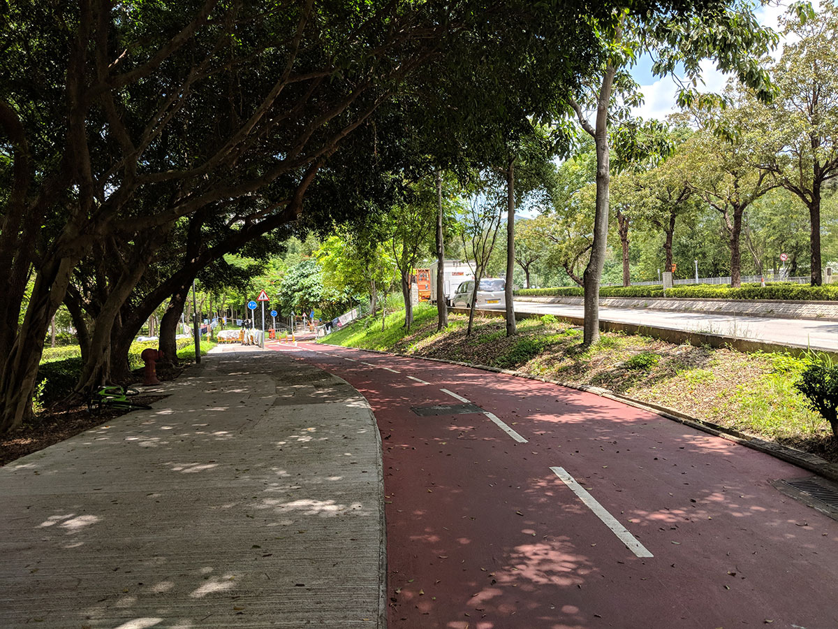 Cycling in Hong Kong - Tai Po Bike Track