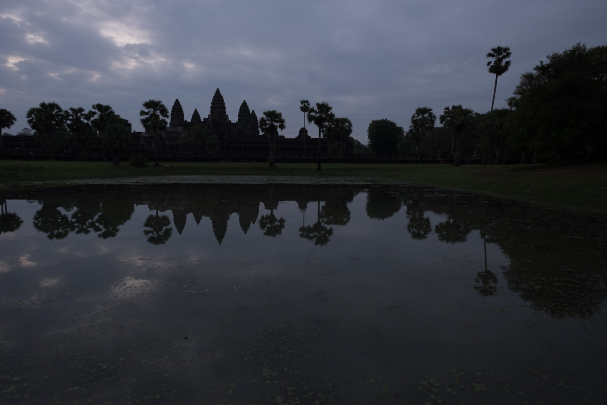Angkor Wat sunrise raw photo