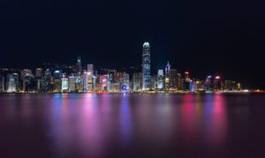 Hong Kong Skyline Night