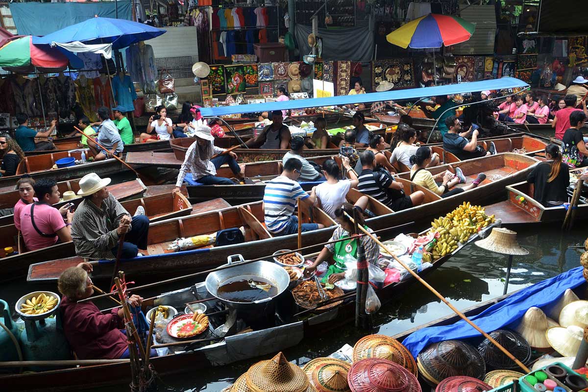 Bangkok Photography - Floating Market