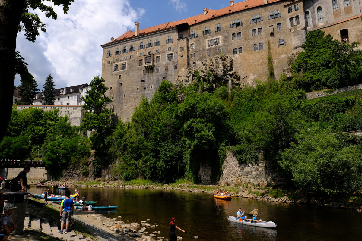 Český Krumlov rafting