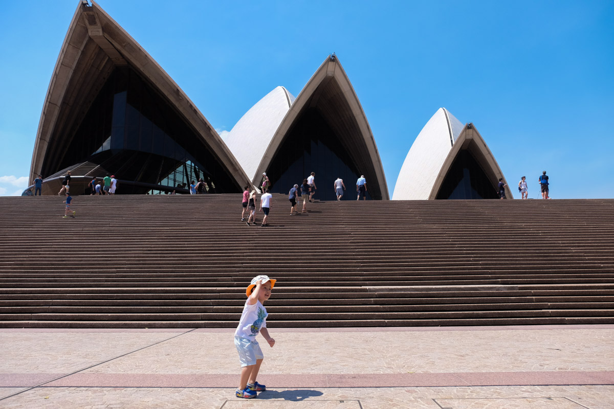 Sydney with Kids - Sydney Opera House