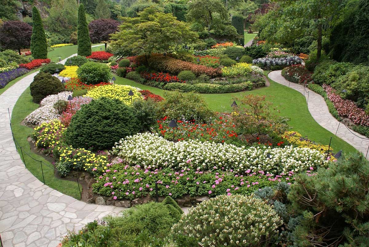 things to do in victoria - butchart gardens