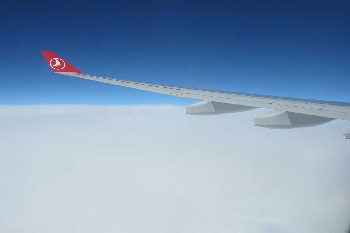 Turkish Airlines Business Class Hong Kong to Istanbul