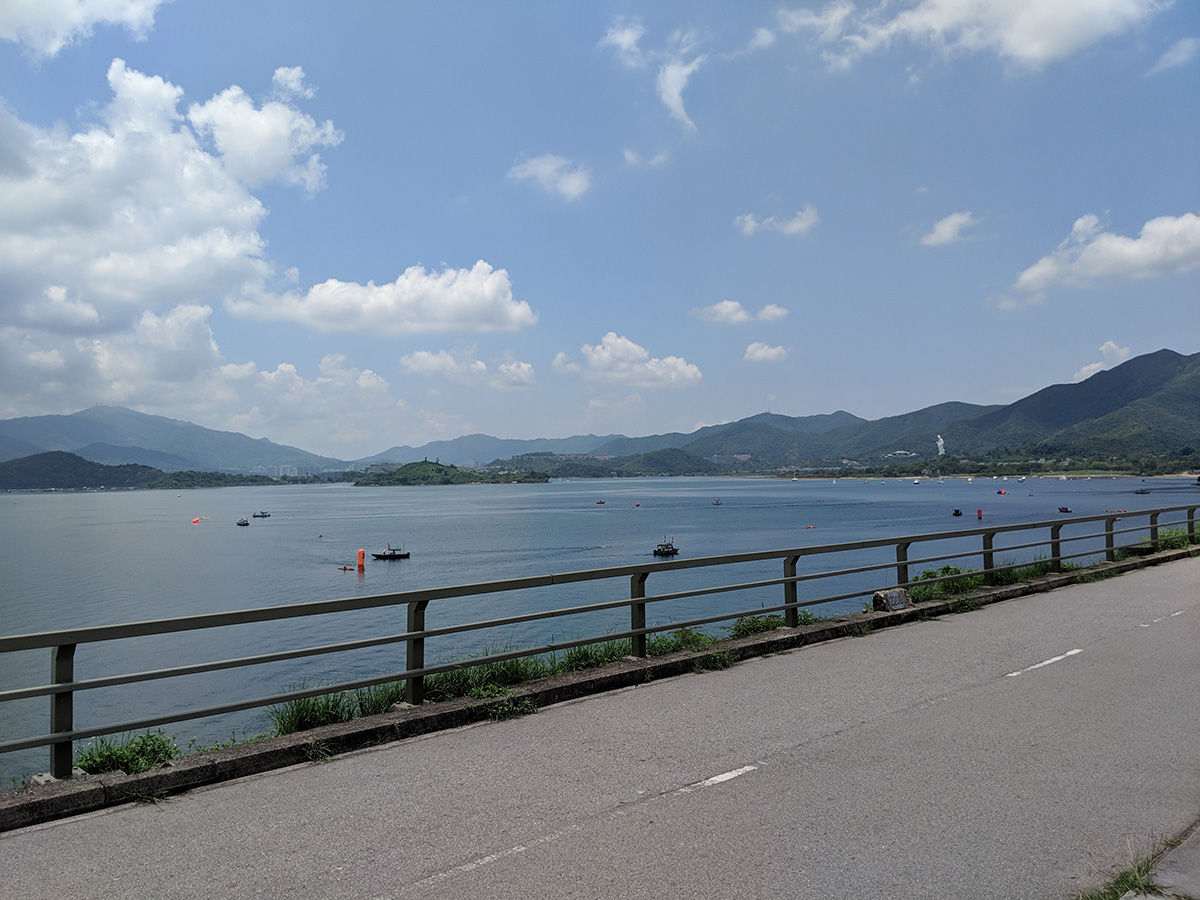 Cycling in Hong Kong - Tai Mei Tuk