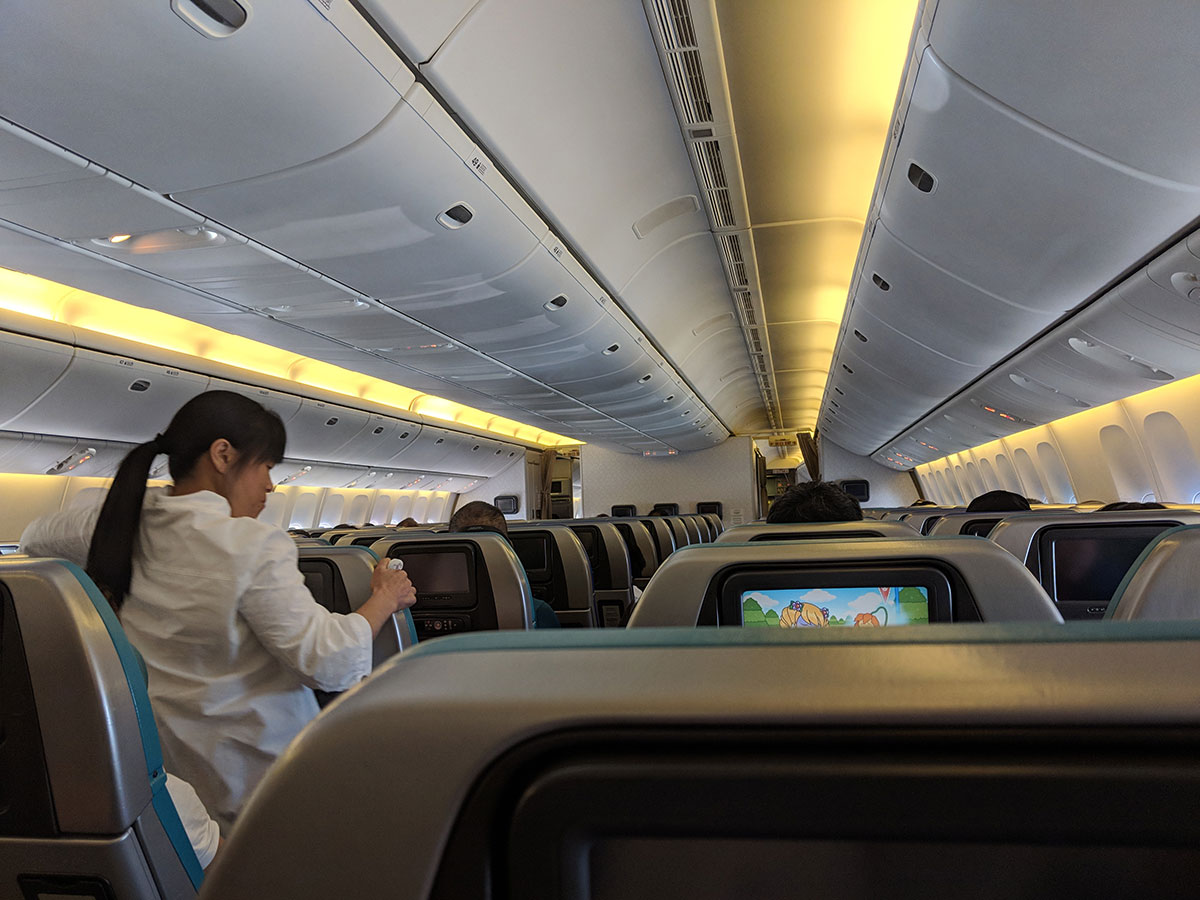 Bangkok to Hong Kong Cathay Pacific Economy Class